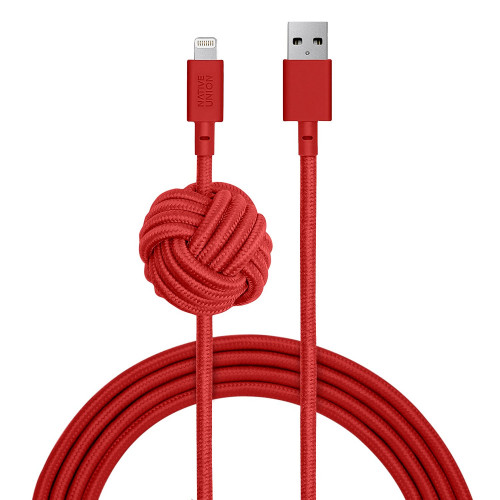 Кабель Native Union Night Cable Lightning Red V2